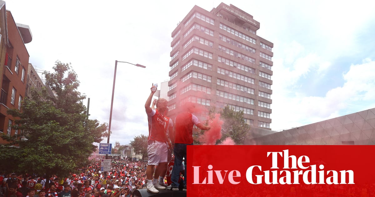 Défilé des trophées de Premier League d'Arsenal : célébrations du titre dans le nord de Londres – en direct | arsenal