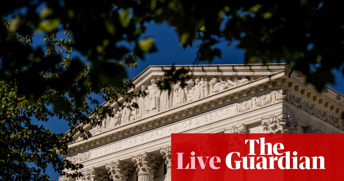 US supreme court temporarily restores access to abortion pills by mail – live | Trump administration