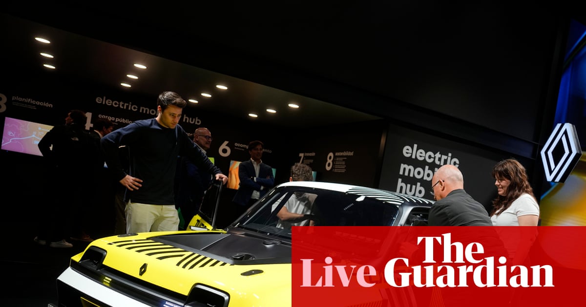 Renault says ‘seismic shift’ in electric car interest after oil price shock – business live | Business