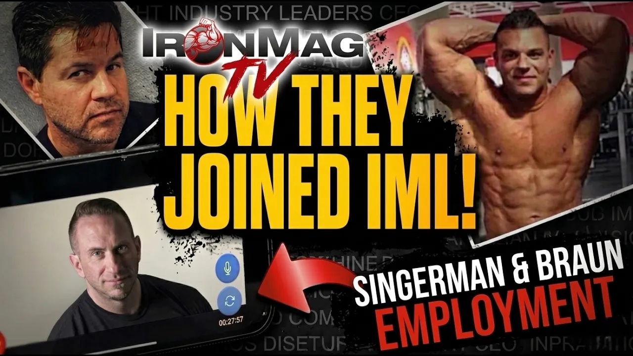 Comment Aaron Singerman et PJ Braun sont arrivés chez IronMag Labs