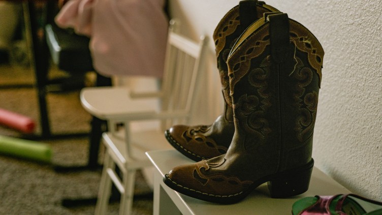 A pair of cowboy boots.