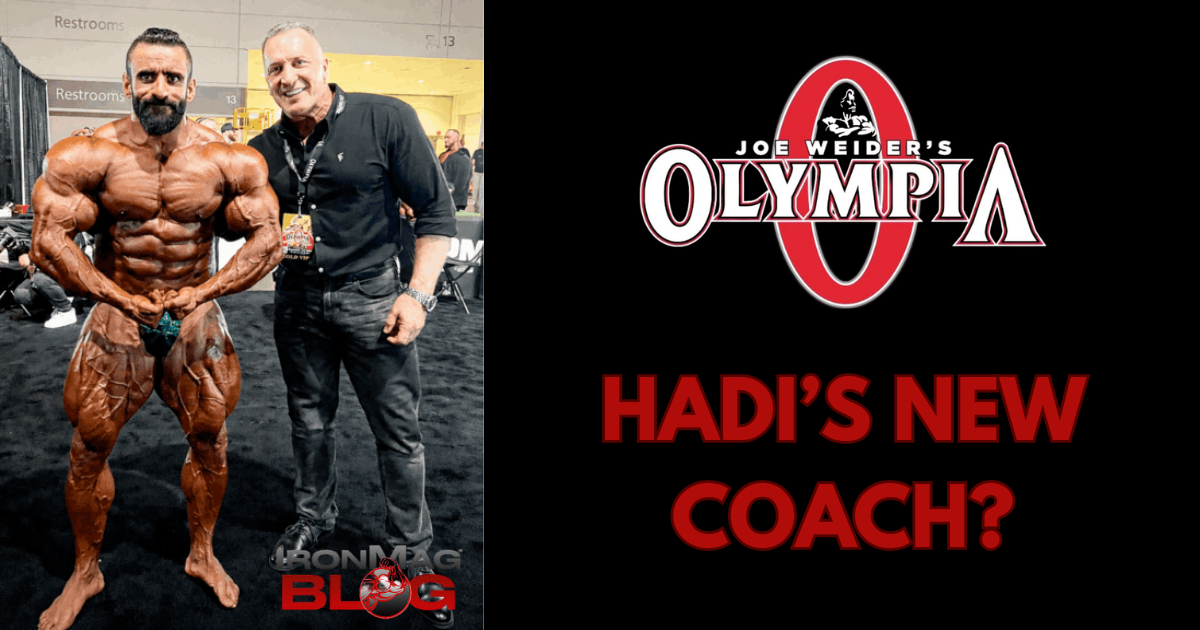 Hadi Choopan et Milos Sarcev travaillent ensemble !! – Blog de musculation et de fitness IronMag