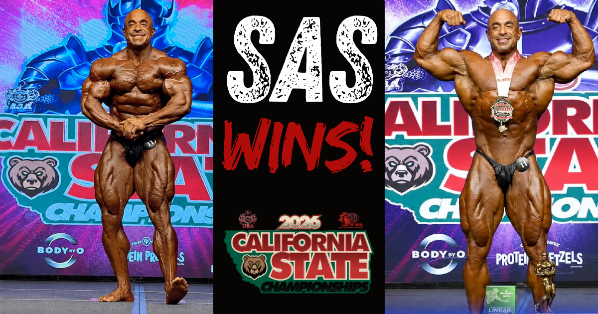 Sas remporte le California Pro !! – Blog de musculation et de fitness IronMag