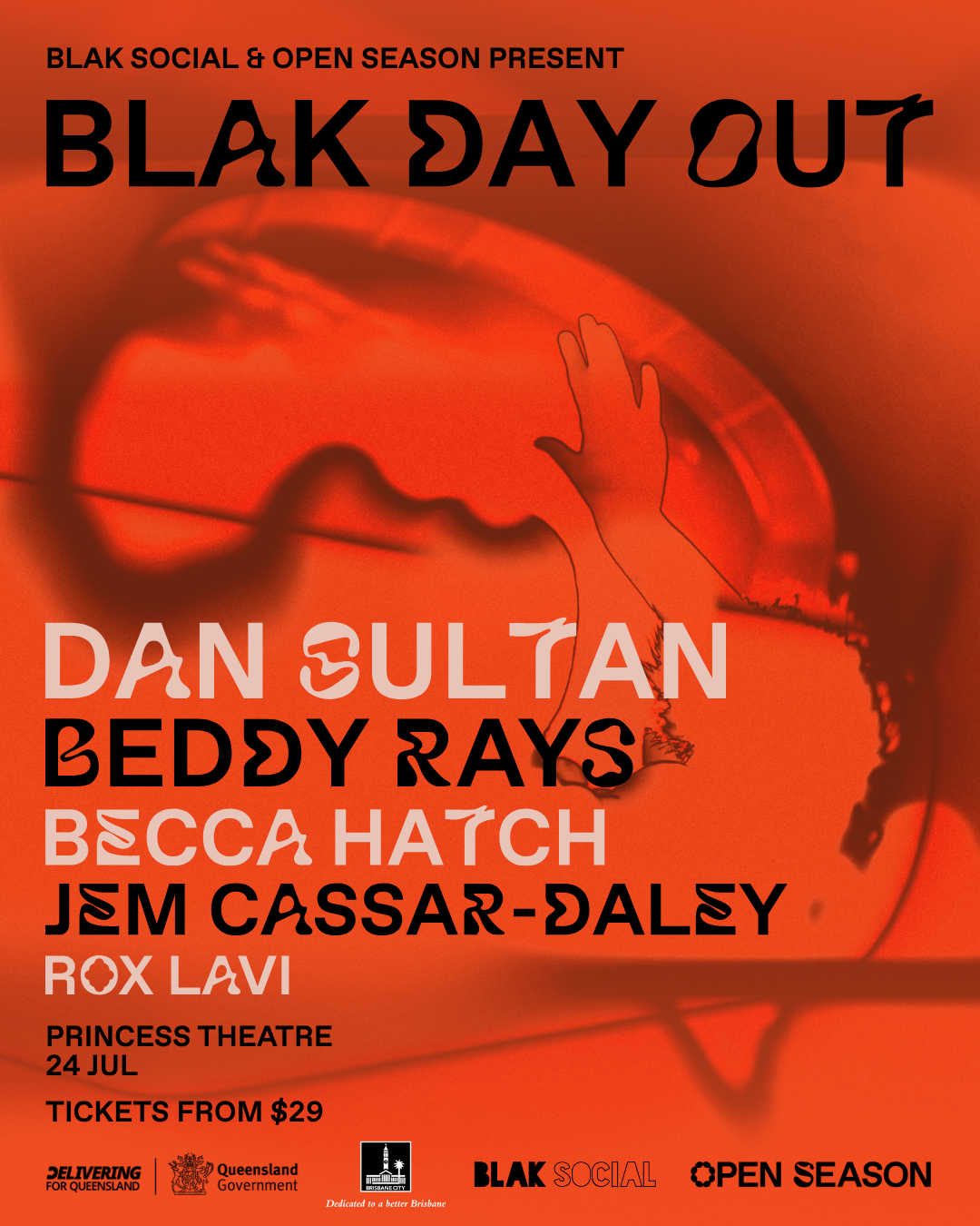 ^ “BLAK DAY OUT 2026 revient avec une solide programmation des Premières Nations au Princess Theatre.”