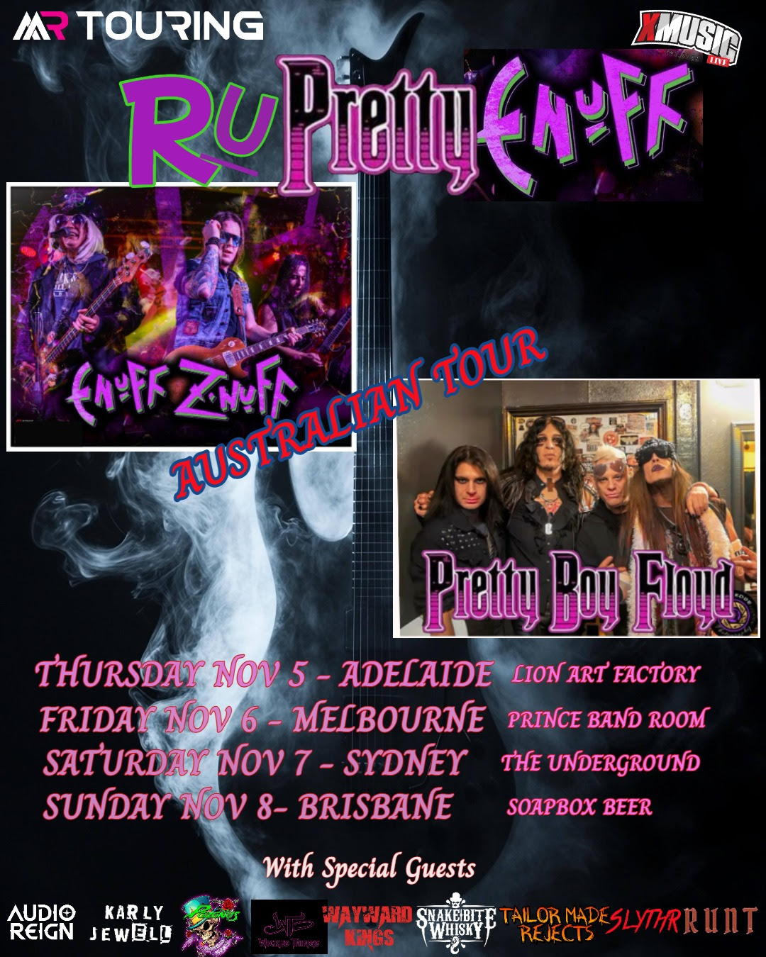 “Enuff Z'Nuff et Pretty Boy Floyd ramènent les excès de Sunset Strip en Australie”