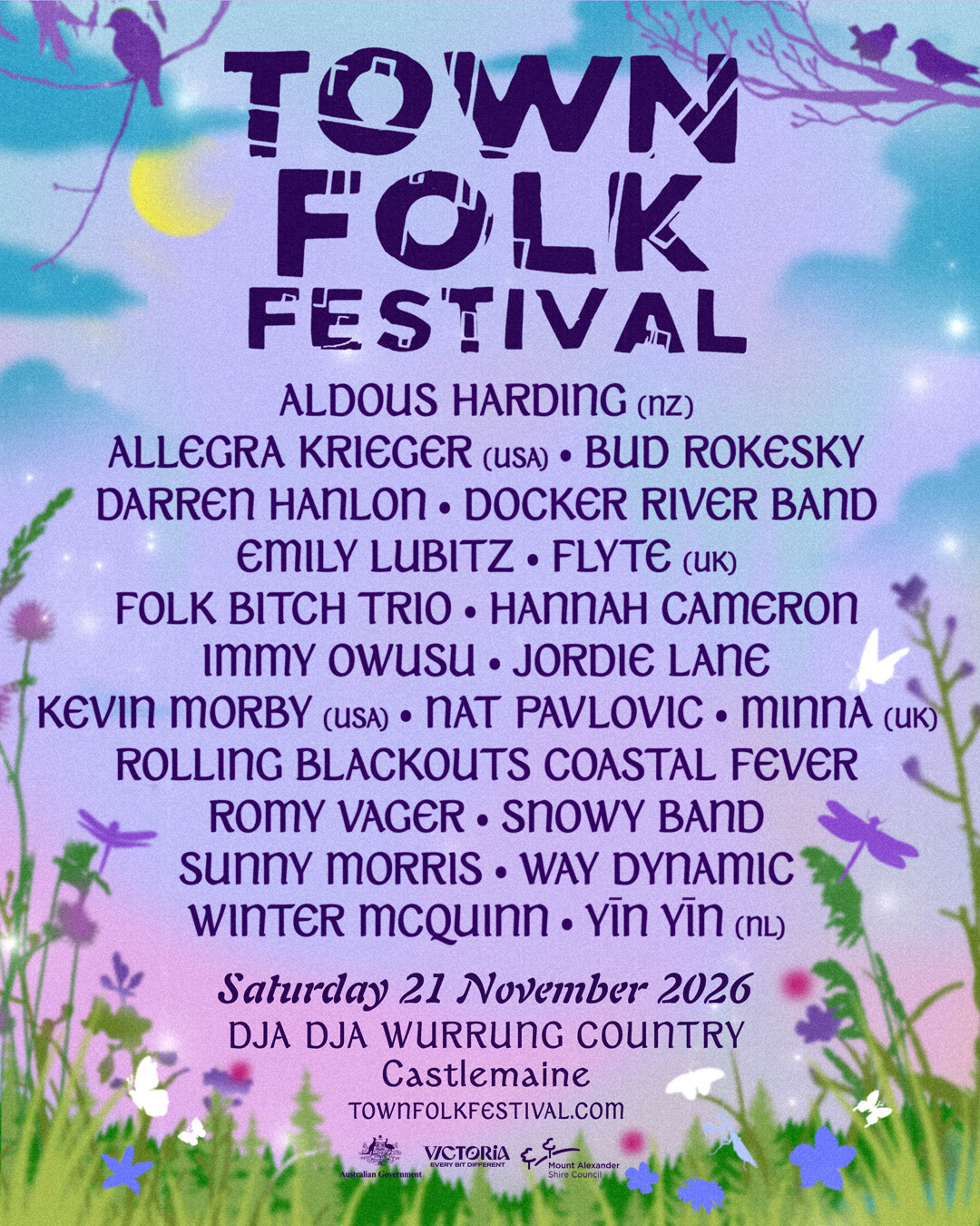 « Town Folk Festival double son voyage de découverte avec une programmation étendue pour 2026 »