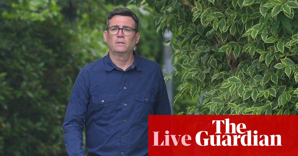 Labour MP pushes Burnham to launch leadership bid ‘really quickly’ after Makerfield byelection result – UK politics live | Politics