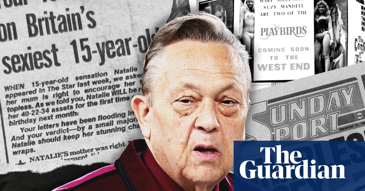 Revealed: David Sullivan’s Sunday Sport sold sexualised images of 15-year-old girls | Media