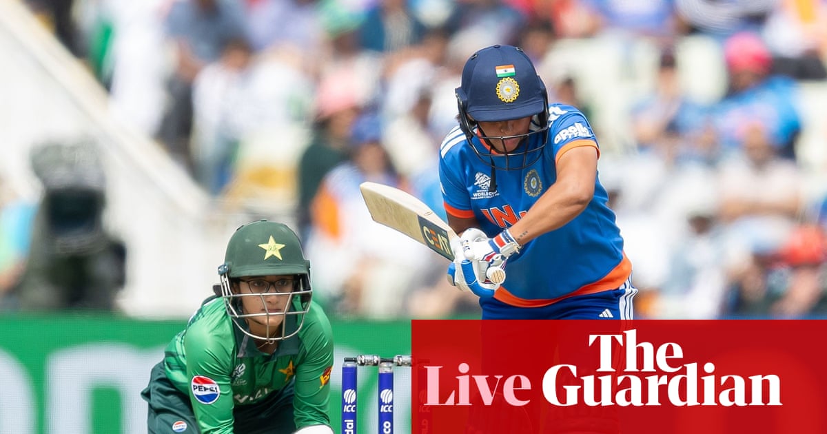 Coupe du monde féminine T20 : Inde contre Pakistan – en direct | Coupe du monde féminine T20 2026