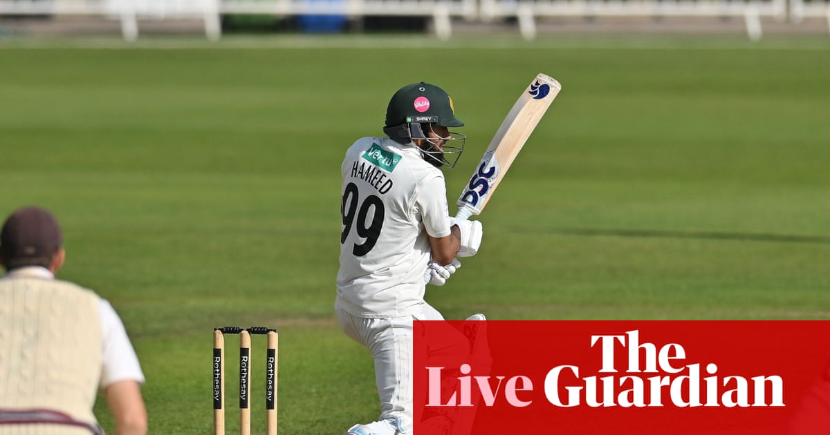 Nottinghamshire contre Somerset, Leicestershire contre Essex et plus : quatrième journée de cricket du comté – en direct | sport