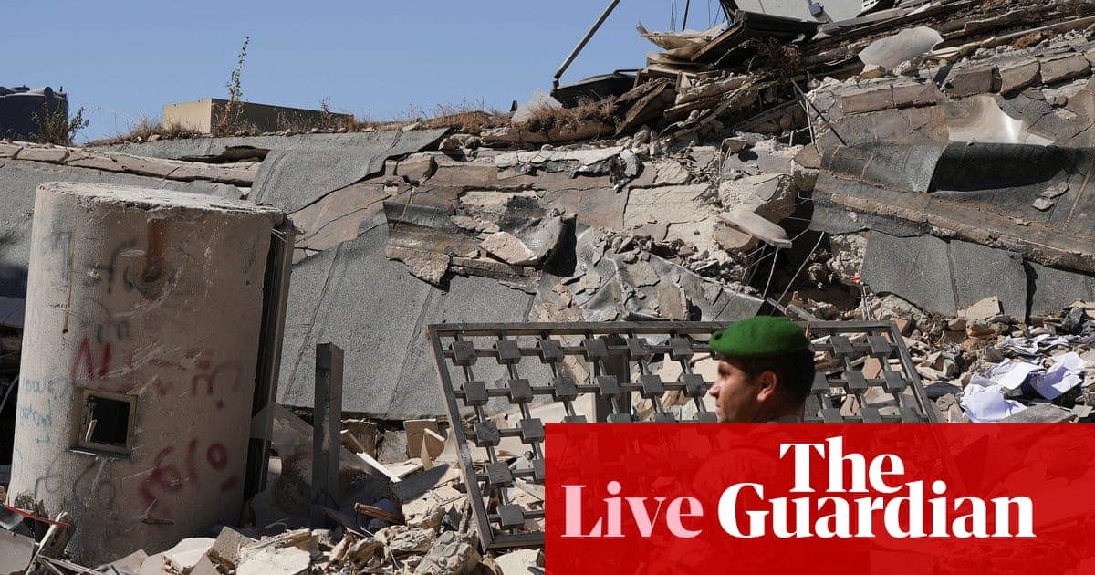 Middle East live: JD Vance says ‘great progress’ made in US-Iran talks as strait of Hormuz remains closed | US-Israel war on Iran