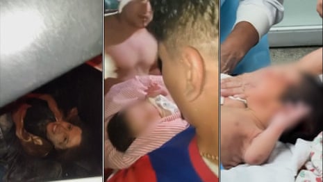 Une mère et son bébé sauvés des décombres 32 heures après le tremblement de terre au Venezuela – vidéo