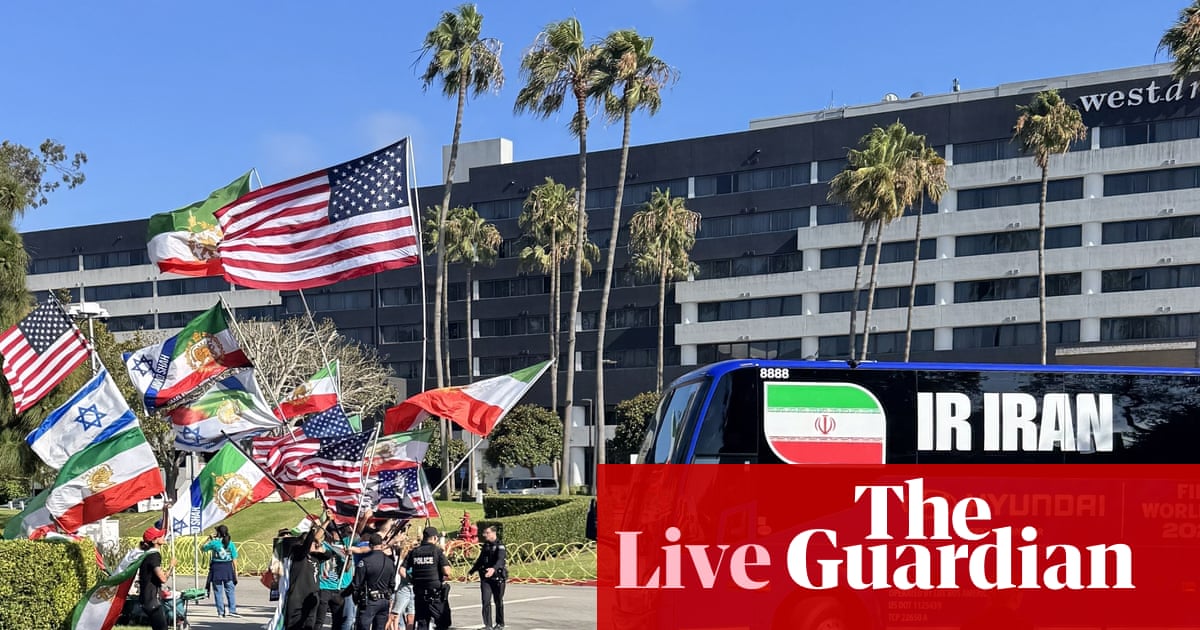 Coupe du monde 2026 : les équipes ripostent à Ceferin pour des railleries « inintéressantes » ; L’Iran arrive aux États-Unis au milieu des manifestations – en direct | Coupe du monde 2026