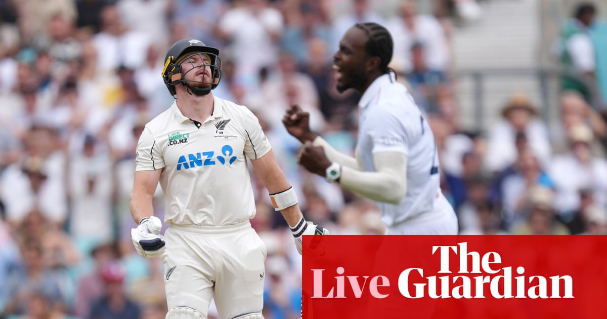 England v New Zealand: second men’s Test, day four – live | England v New Zealand 2026