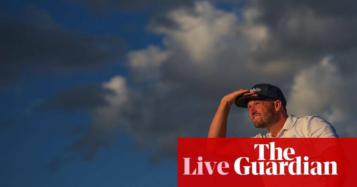US Open golf 2026: final round updates as Wyndham Clark starts with big lead – live | US Open