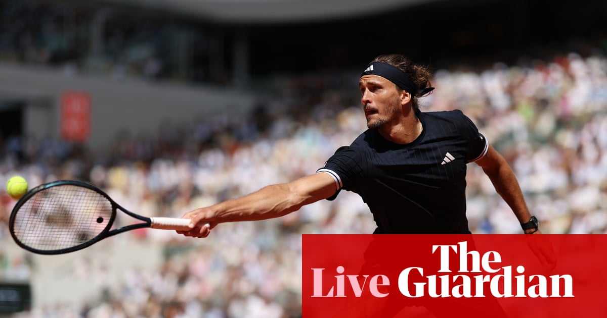 French Open 2026: Flavio Cobolli v Alexander Zverev, men’s singles final – live | French Open 2026