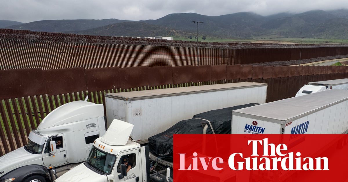 Trump says he is ‘not a big fan’ of USMCA, free trade agreement with Mexico and Canada he signed – live | US politics