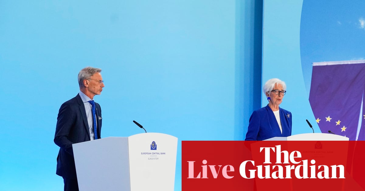 Der Krieg im Nahen Osten schadet der Wirtschaft der Eurozone, warnt die EZB, nachdem sie die erste Zinserhöhung seit 2023 angekündigt hat – Geschäftsleben | Geschäft