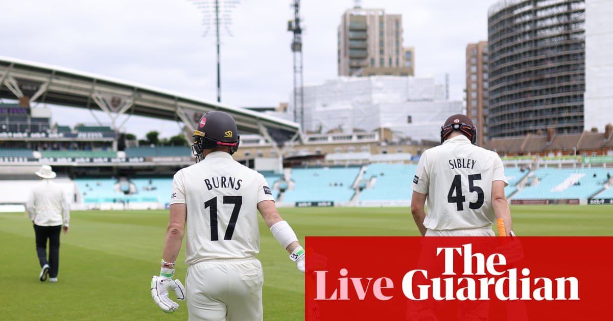 Cricket du comté : Surrey contre Hampshire, premier jour, plus mises à jour de T20 Blast – en direct | Championnat de district