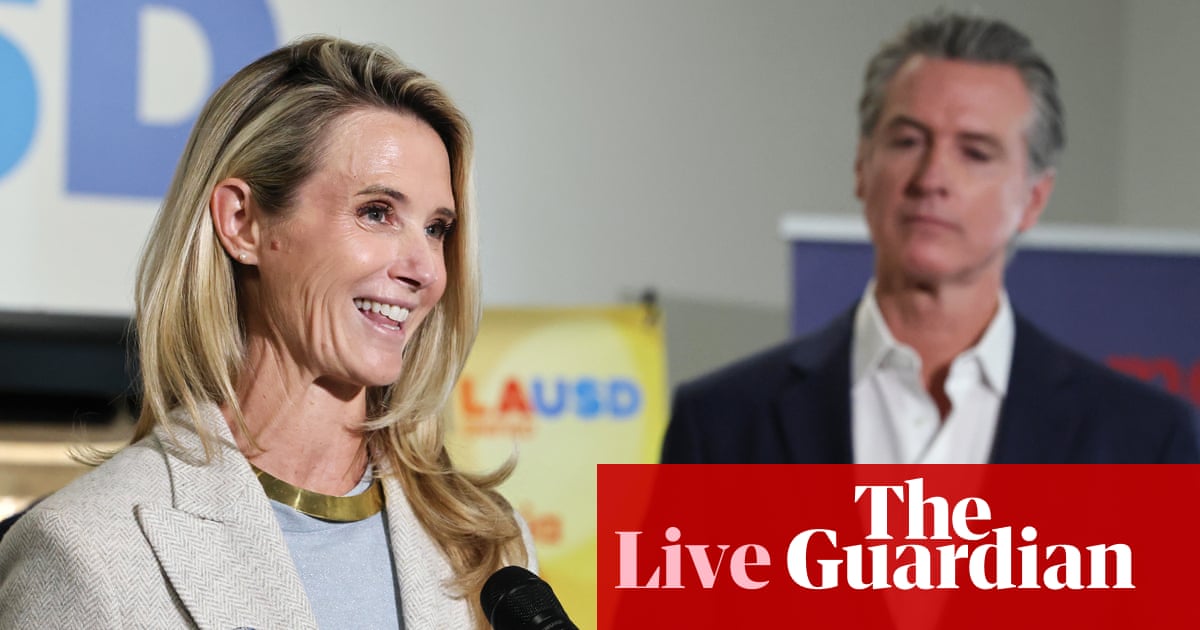 California governor Gavin Newsom accuses Donald Trump of directing DoJ to investigate him and his wife – US politics live | Donald Trump