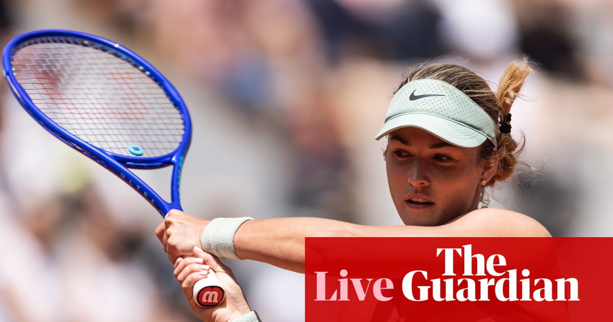 Roland-Garros 2026 : Kalinskaya contre Chwalinska ; Sabalenka contre Shnaider en quarts de finale continue – en direct | Roland Garros 2026