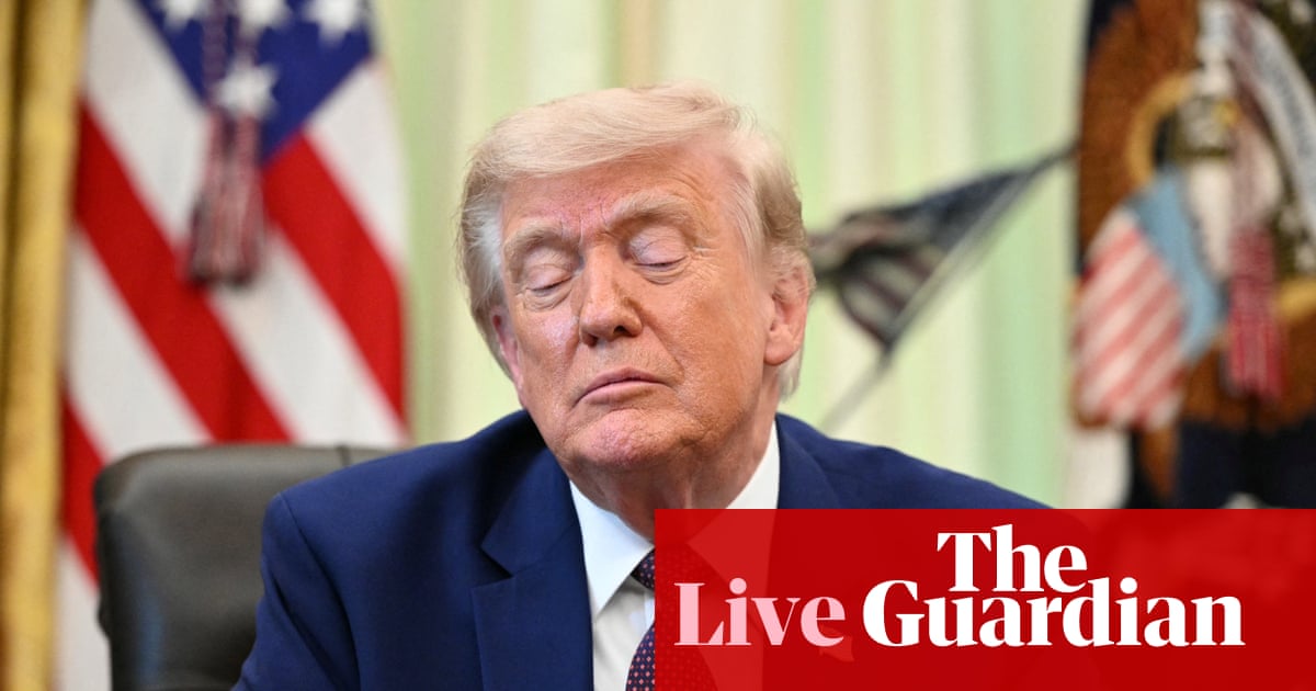 Donald Trump attacks his own party members as ‘unpatriotic’ after war powers resolution vote in House – US politics live | US news