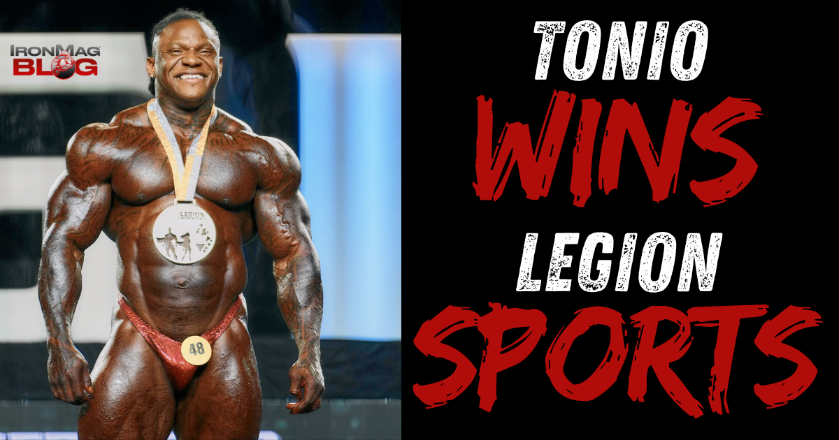 Tonio Burton gagne à Reno ! – Blog de musculation et de fitness IronMag