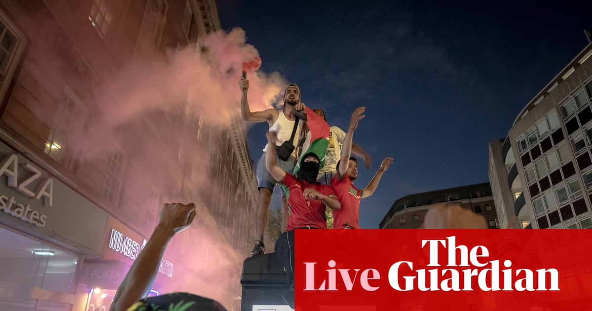 Mondial 2026 : 'violentes émeutes' à Londres après la victoire de la France sur le Maroc, préparatifs entre l'Espagne et la Belgique – en direct | Coupe du monde 2026