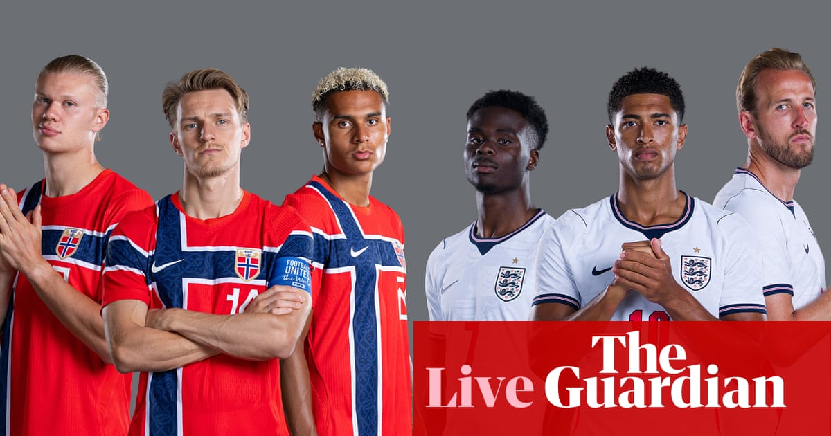 Norvège – Angleterre : quarts de finale de la Coupe du monde 2026 – en direct | Coupe du monde 2026