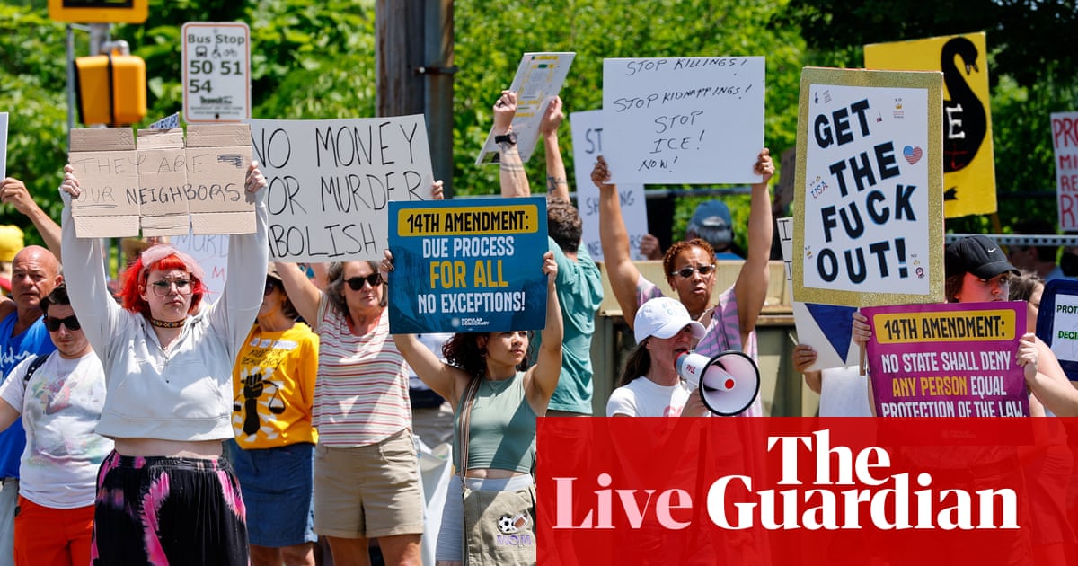 ICE tue un Colombien de 26 ans dans le Maine lors d'une opération d'immigration – en direct | ICE (Immigration et douanes américaines)