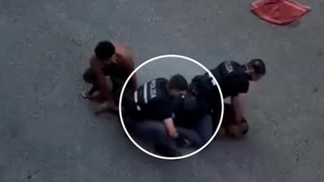 Video shows death of man in Italy while under police restraint - video
