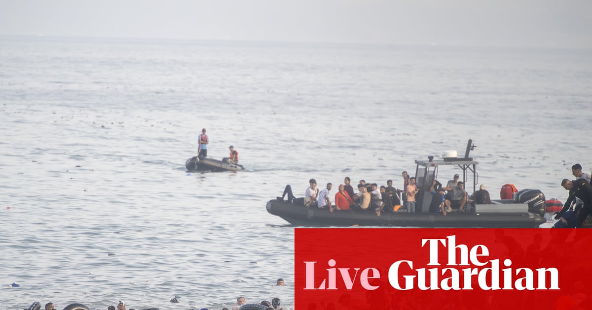 Spain’s Sánchez blames trafficking gangs as estimated 60,000 migrants reach Ceuta – Europe live | Spain