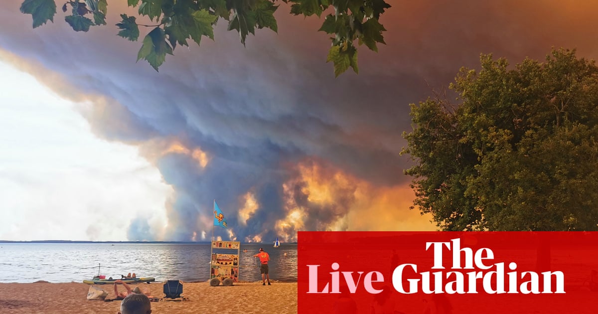 La France et l’Espagne luttent pour contrôler les incendies de forêt alors que la banlieue bordelaise commence les évacuations – en direct | Feux de forêt