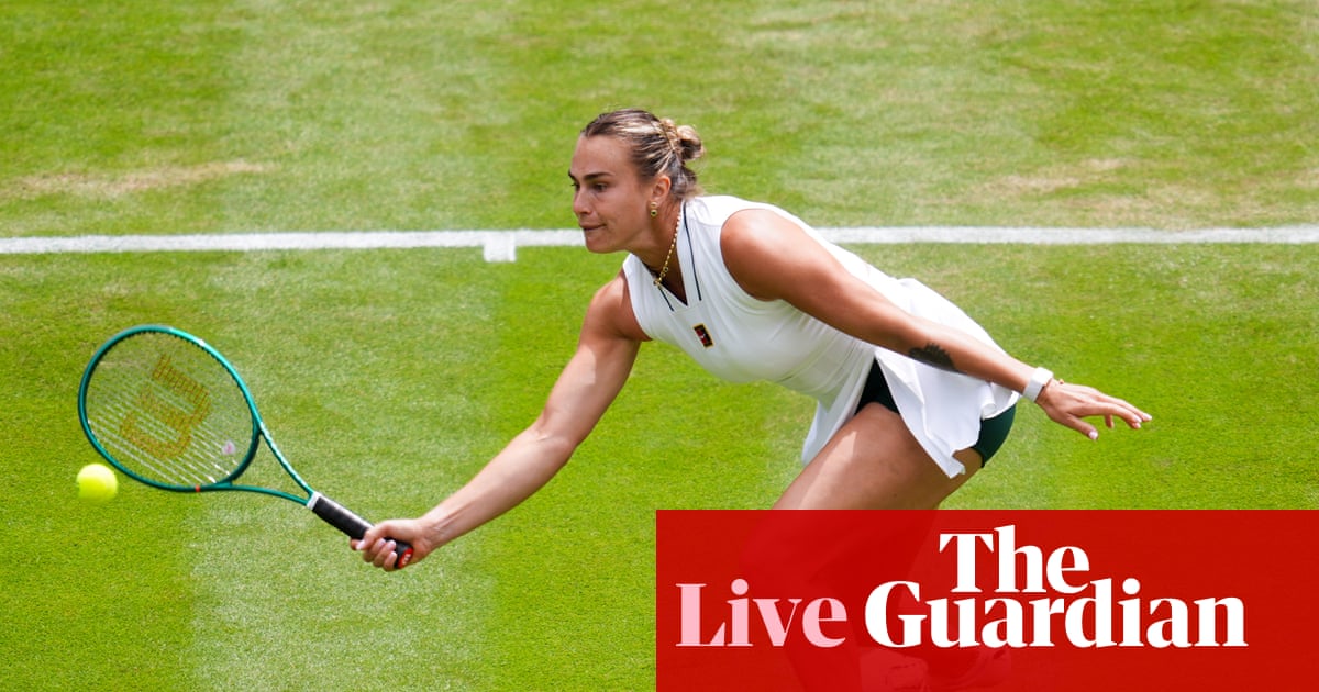 Wimbledon 2026: Serena Williams escapes fine, Osaka cruises through, Evans bows out – live | Wimbledon 2026
