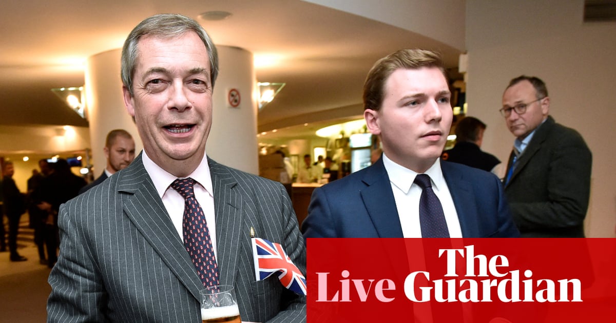Les travaillistes demandent à la Commission électorale d'enquêter sur les allégations selon lesquelles Farage aurait enfreint la loi électorale en omettant de divulguer ses cadeaux – La politique britannique en direct | politique