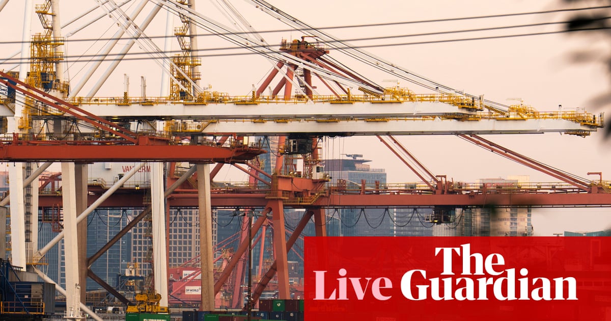 Trump administration announces new tariffs on more than 80 countries, claiming failed ‘forced labor’ enforcement – US politics live | US news