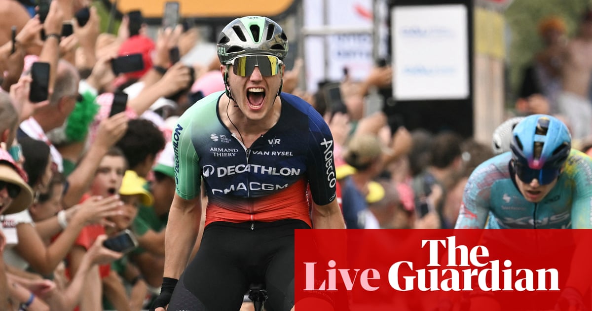 Tour de France 2026: Olav Kooij sprints to stage five victory in Pau – live | Tour de France 2026