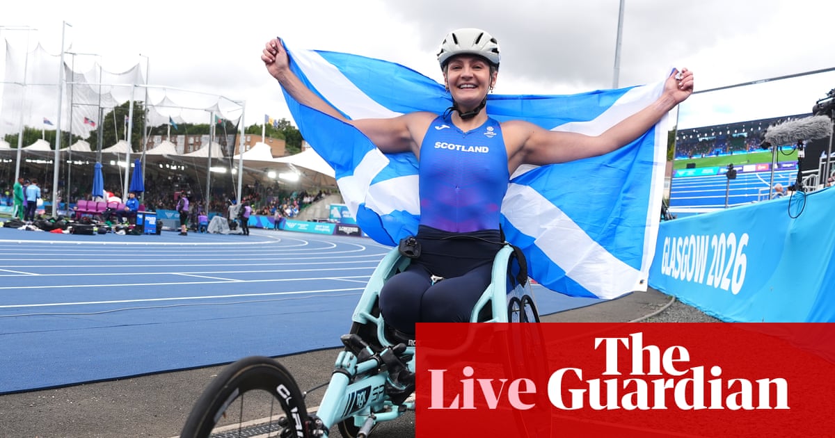 Commonwealth Games 2026: Scotland’s Woods wins again in restaged para-athletics final – live | Commonwealth Games 2026