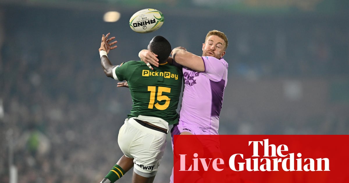 Afrique du Sud vs Écosse : Championnat des Nations de Rugby – en direct | Championnat des Nations