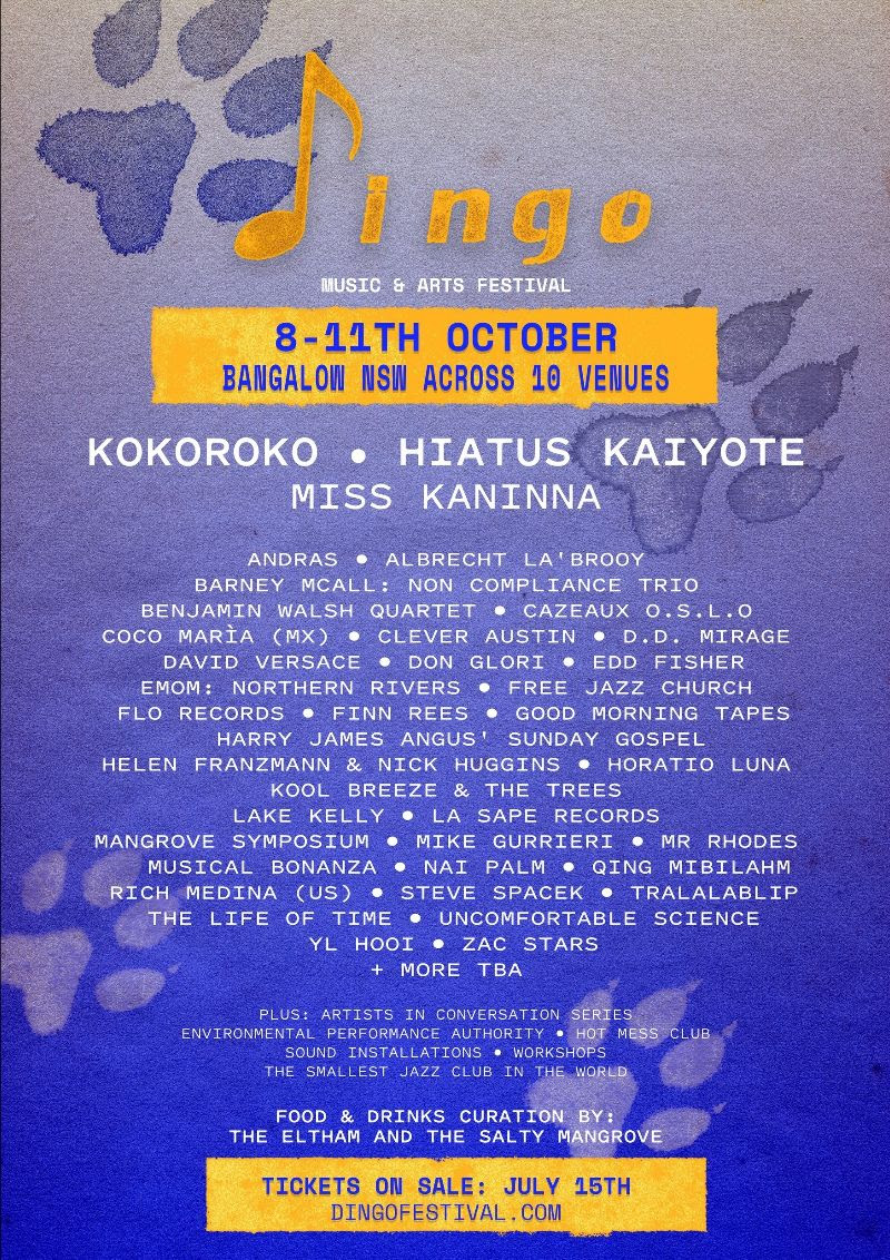« Le festival DINGO apporte le jazz, la soul et la culture club à Bangalow »