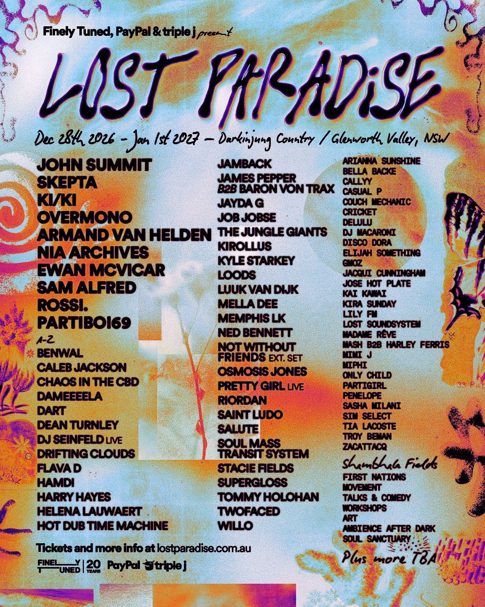 News: Lost Paradise Unveils 2026 Lineup Led By John Summit And Skepta