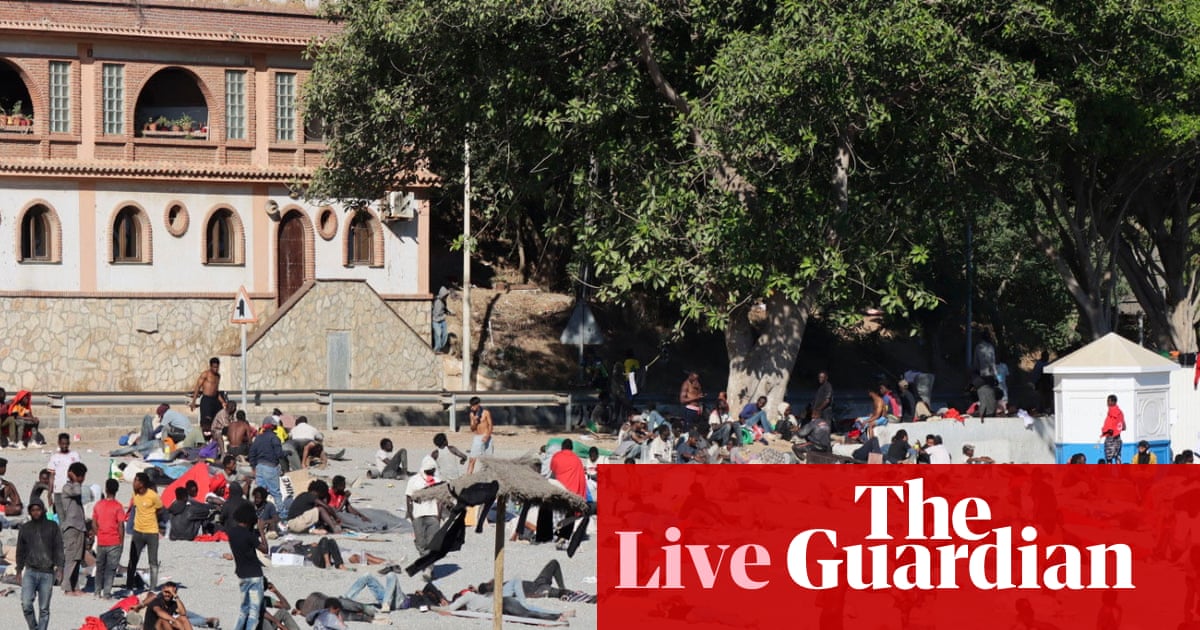 Spain says 70,000 out of 72,000 migrants that entered Ceuta in mass border crossing have returned to Morocco – Europe live | Hungary