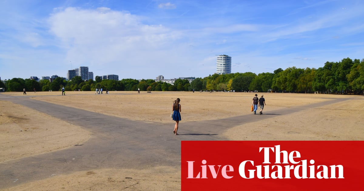 ‘Extreme heat’ warning issued for parts of England on Thursday as temperatures could reach 38C – latest news | Environment