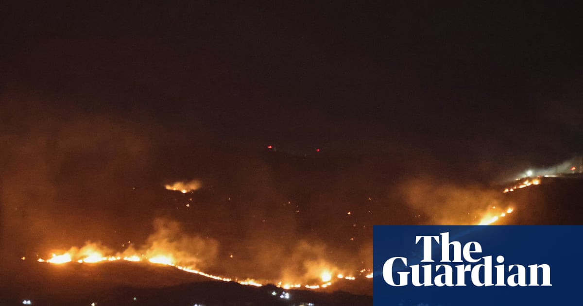 Israel deliberately starting wildfires in southern Lebanon, firefighters say | Lebanon