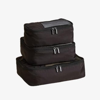 M&S Packing cubes, set of five.