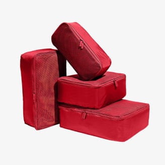 Away Insider packing cubes, set of four