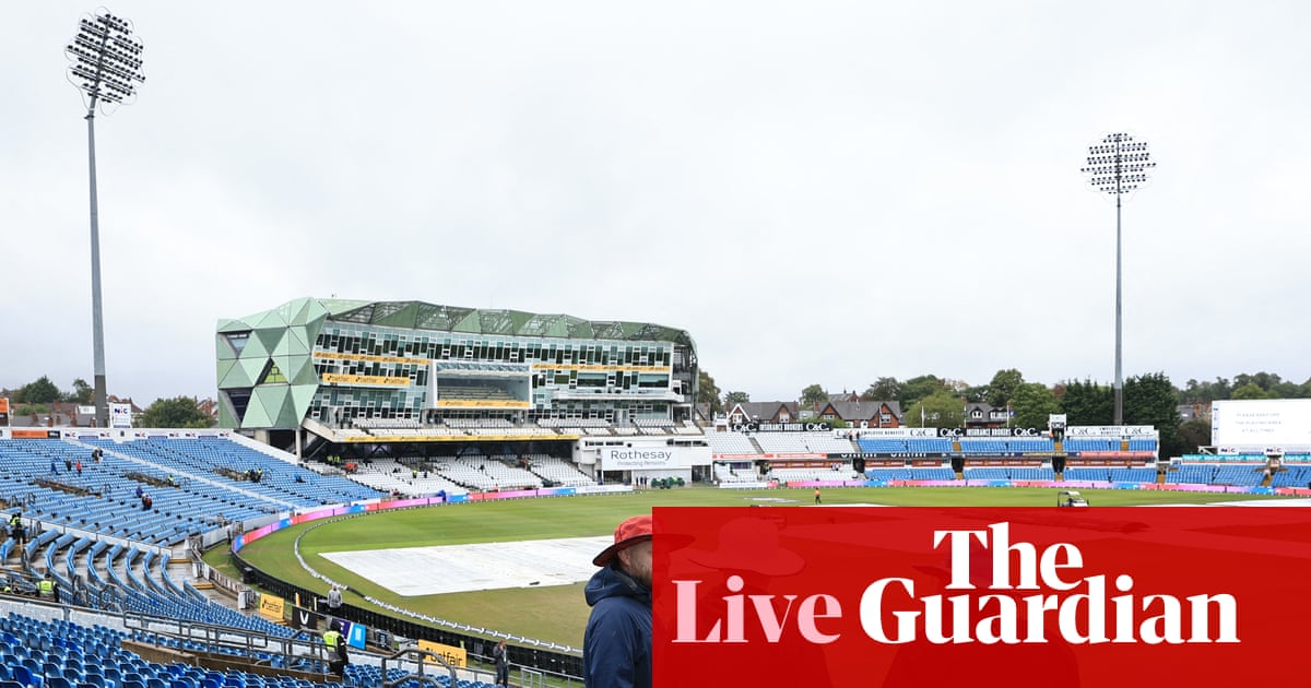 England v Pakistan: first Test, day two start delayed by rain – live | England v Pakistan 2026