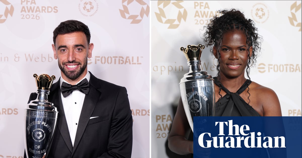 Bruno Fernandes and Khadija Shaw land PFA Player of the Year awards | PFA Player of the Year awards