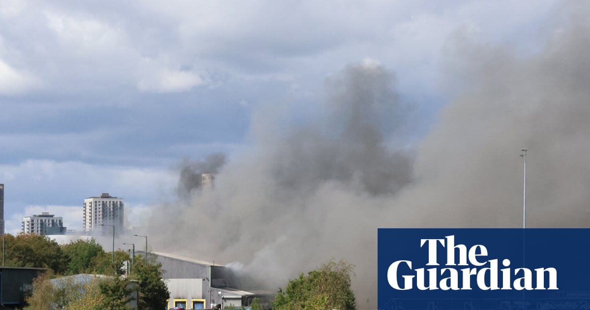 Large fire near Wembley Stadium disrupts tube and rail services | London