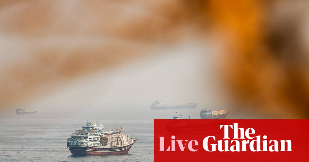 Iranian president says he still wants diplomatic end to war after US strikes on Hormuz – Middle East crisis live | US-Israel war on Iran